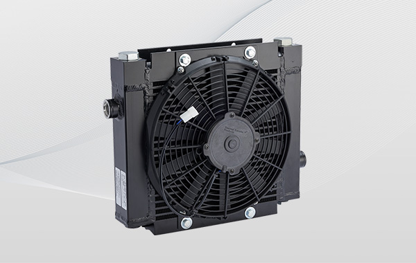 Cooler assembly with fan motor
